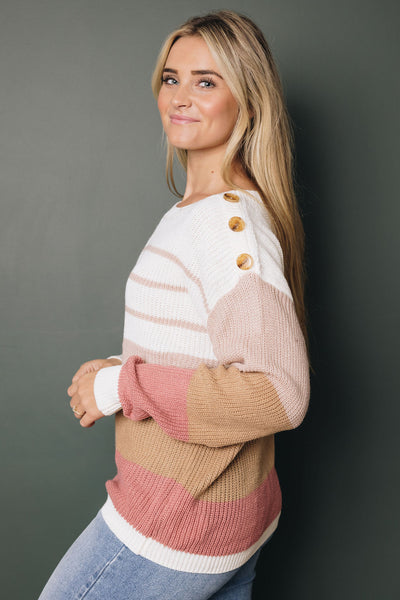 Geneva Colorblock Sweater