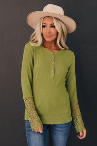 Kinley Thermal Lace Top
