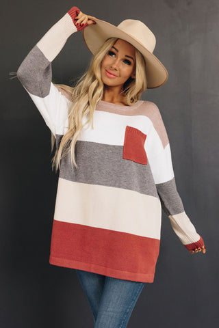 Pete Color-Block Sweater