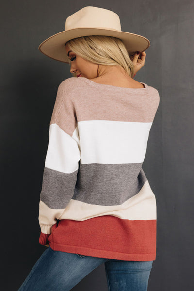 Pete Color-Block Sweater