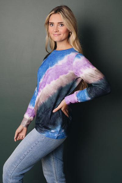 Another Galaxy Tie Dye Pullover