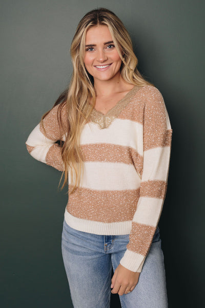 Dayton Striped Sweater