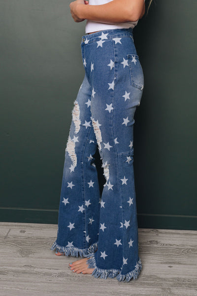 Leni Star Flare Jeans