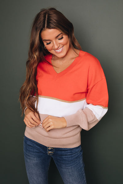Linds Colorblock Sweater
