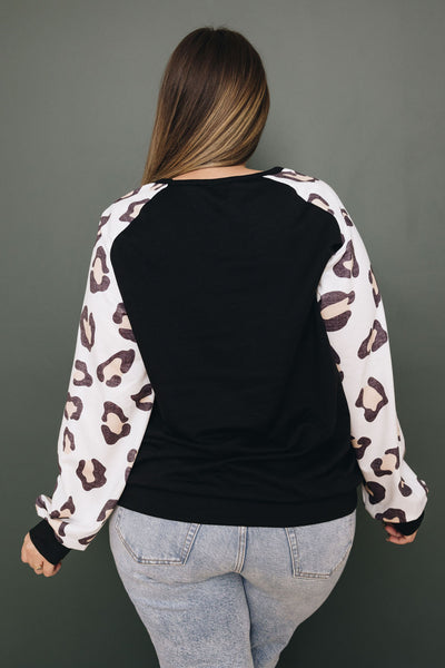 Plus Size - Ruthie Leopard Top