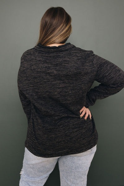 Plus Size - Farber Zip Up Sweatshirt