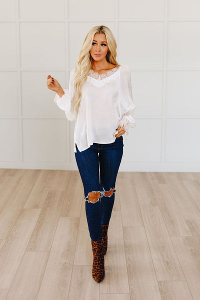 The Morning View Lace Blouse