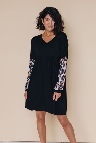 Willow Leopard Dress