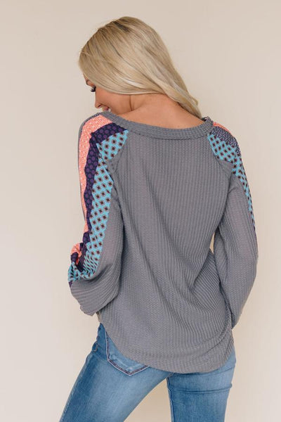 Shake it Up Thermal Top