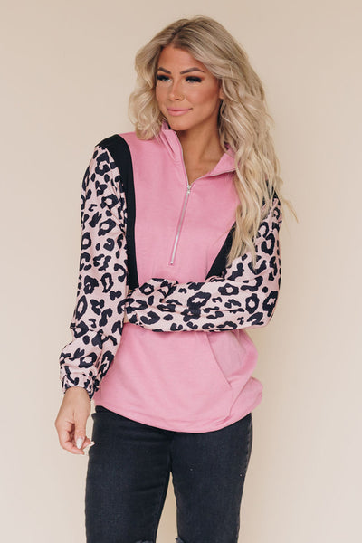 Kaylee Mae Leopard Sweatshirt