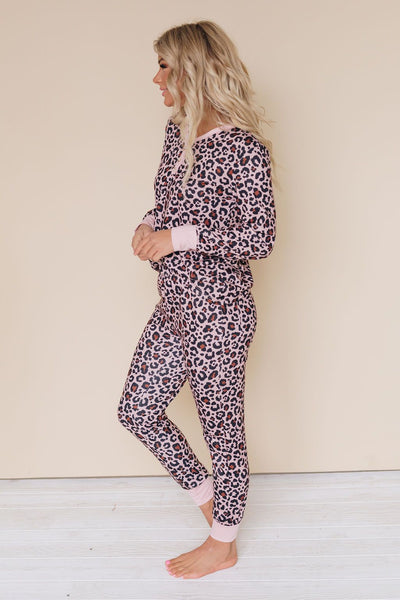 Chloe Leopard Pajama Set