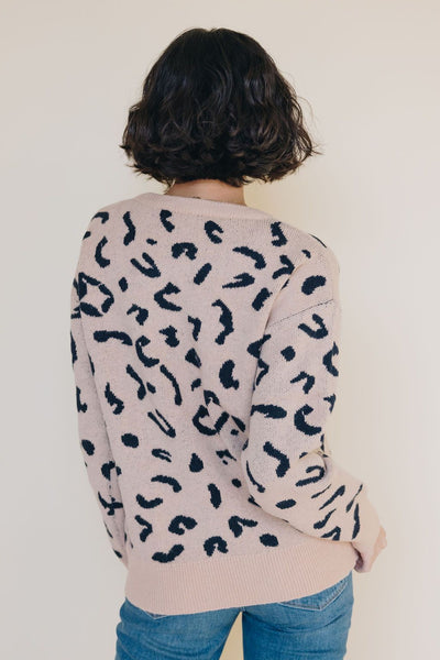 Alyssa Leopard Sweater