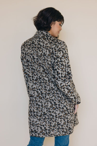 Davie Leopard Coat