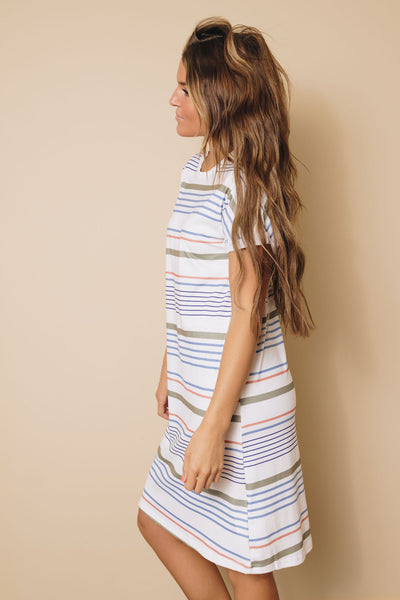 Kaylin Short Sleeved T-shirt Mini Dress