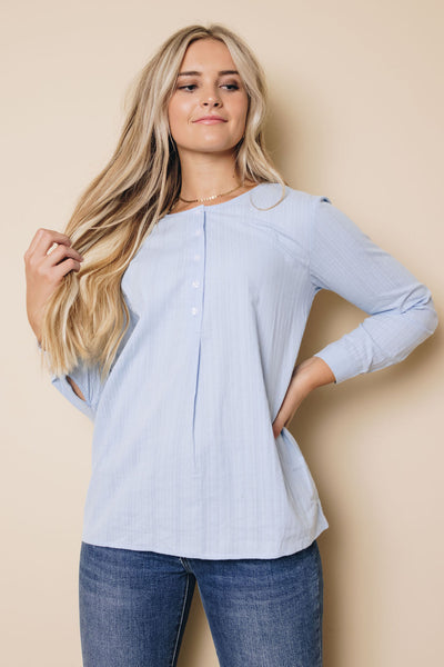 Perry Button Up Top