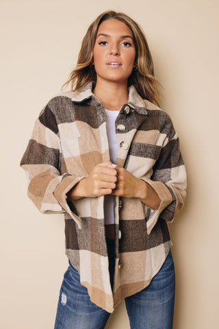 Call Me Yours Plaid Jacket