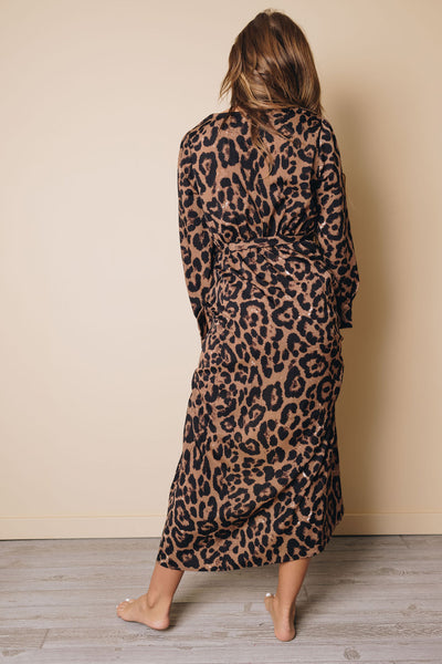 Kamara Leopard Maxi Dress