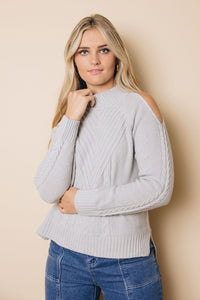 Jan Cold Shoulder Sweater