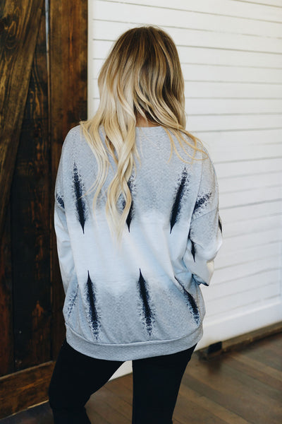 Throwback Ombre Tie Dye Sweater