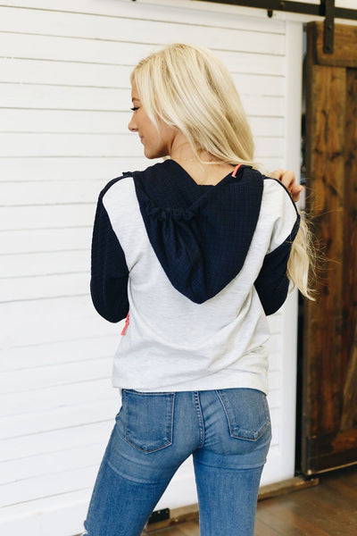 Queen B Quilted Pullover
