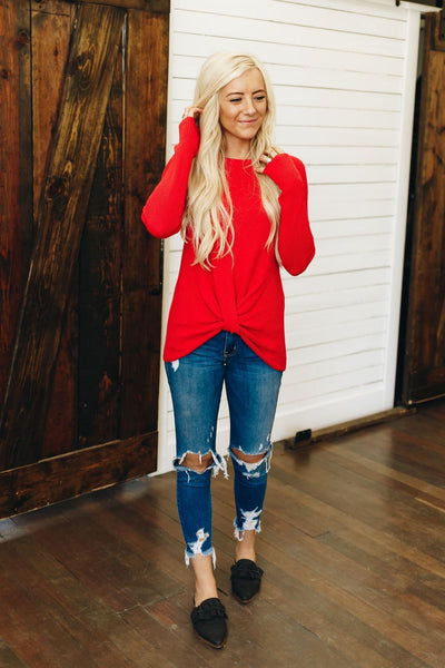 Jolee Ribbed Knit Sweater