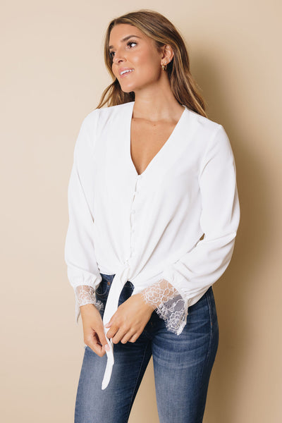 Alayah Knotted Blouse
