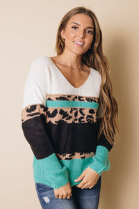 Glenna Leopard Sweater