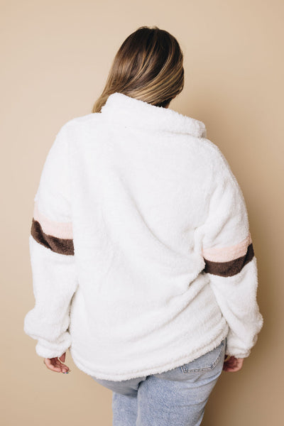 Plus Size - Babette Sherpa Sweatshirt