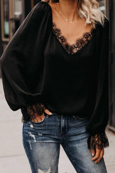 The Morning View Lace Blouse