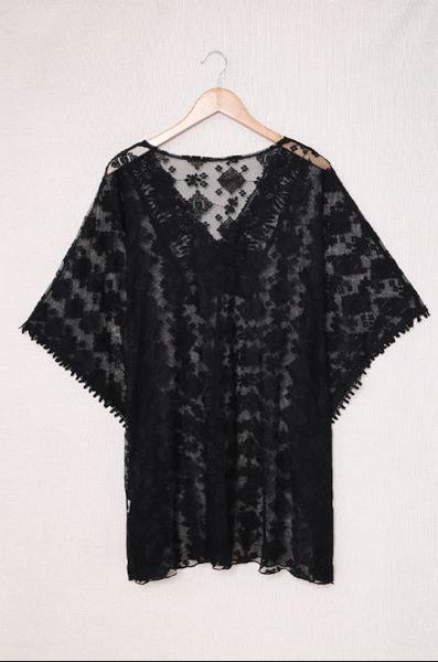 Lace Cover-up Dress