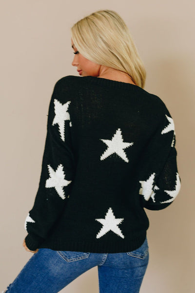 Gigi Knit Star Sweater