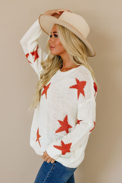 Gigi Knit Star Sweater