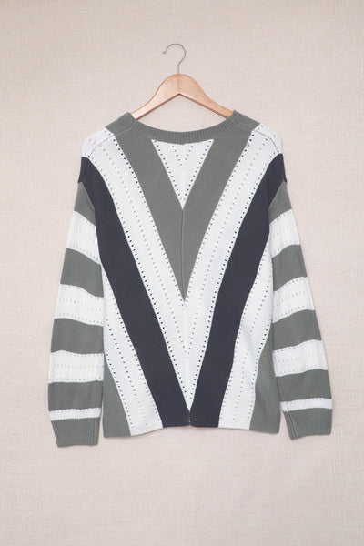 Afterglow Striped Sweater