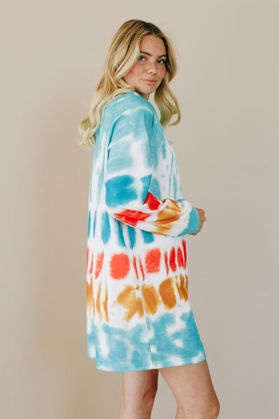 Fit To Be Tie-Dyed Oversized Sweatshirt